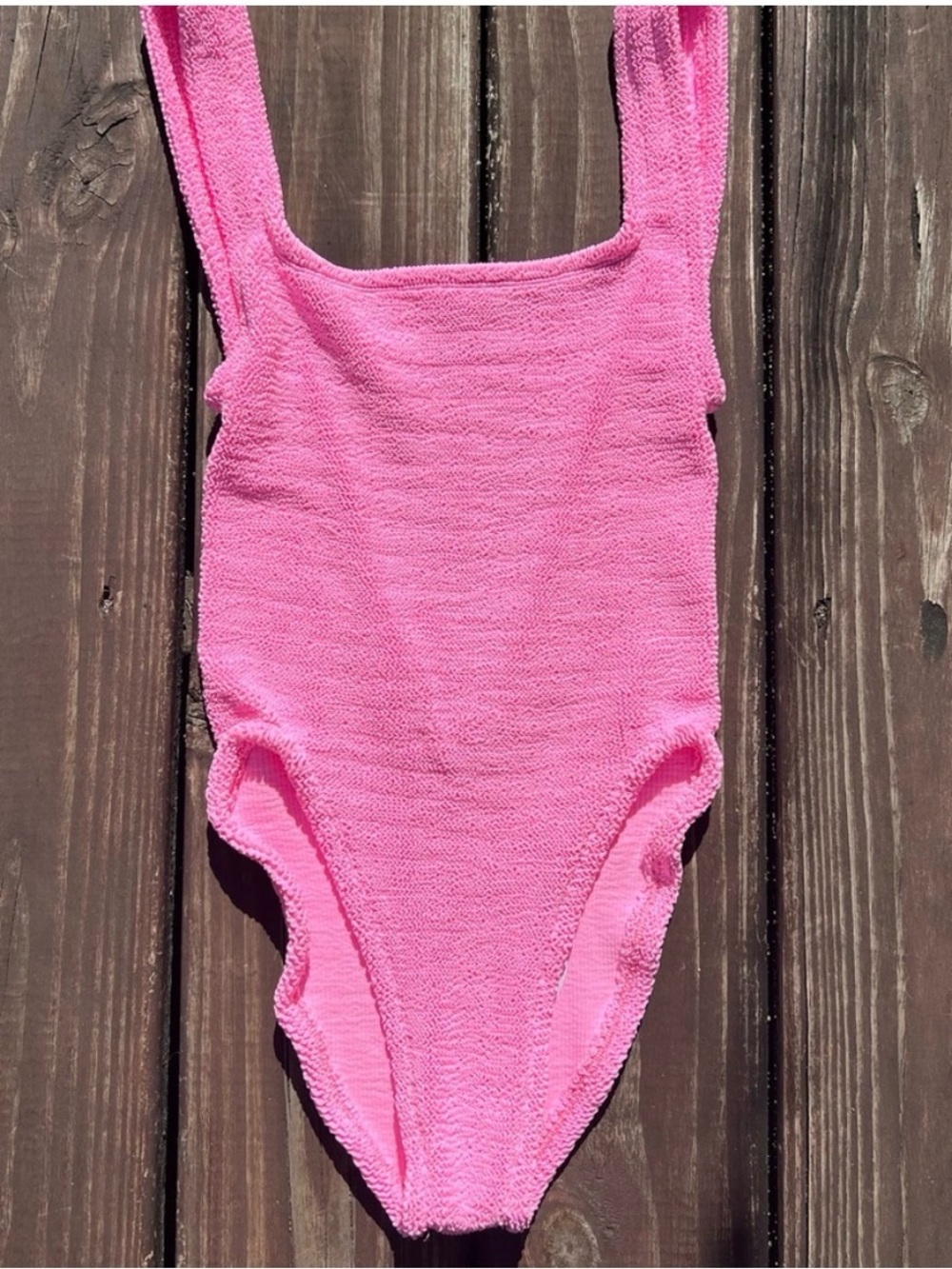 Hunza G Pink One Piece Swimwear - Picture 5 of 12